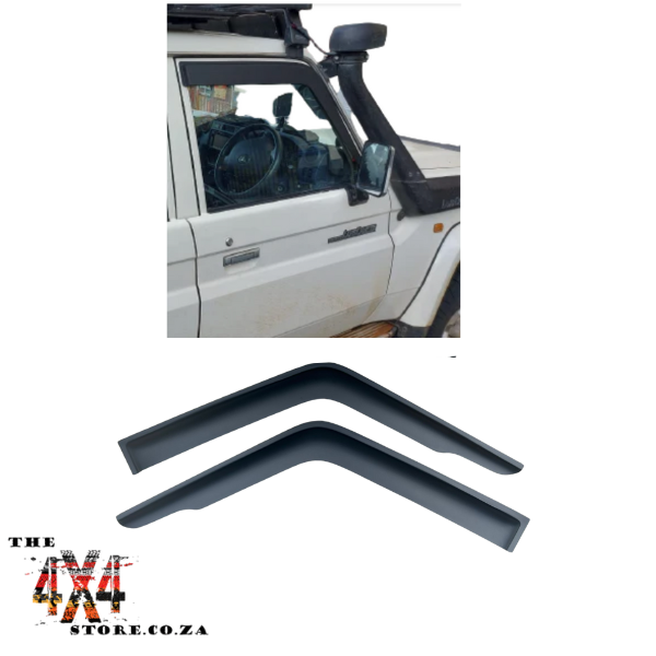 Land Cruiser 70 Series Weather Guard Single Cab Matt Black