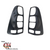 Isuzu Dmax 2002 - 2012 matte black tail light covers