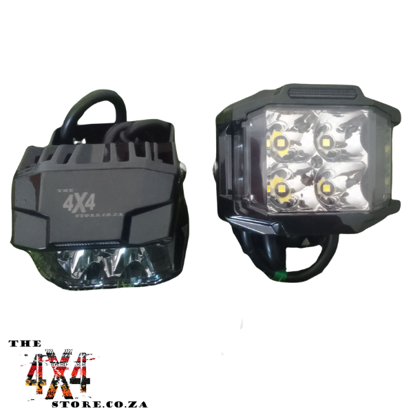 5 Inch 75 Watt Side Shooter LED Spotlight (set)(The 4X4 Store Logo)