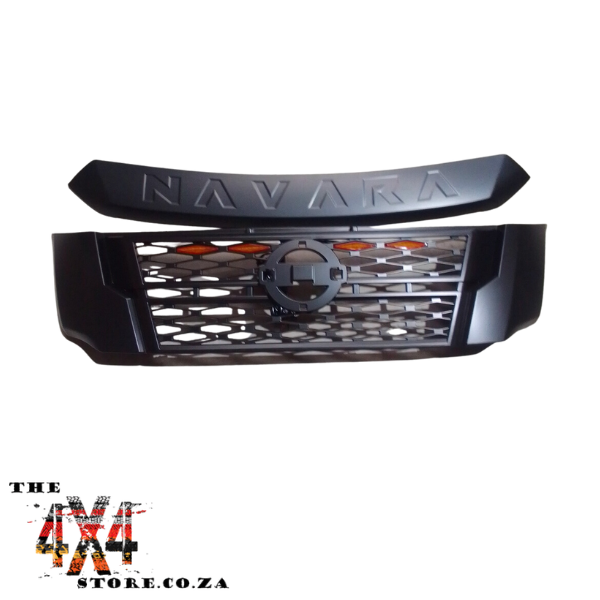 Nissan Navara 2016 - 2018 Grill with top LED and logo strip