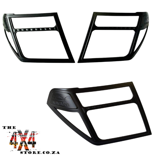 Nissan Navara D40 (2007-2014) Head Light Trim Matte Black