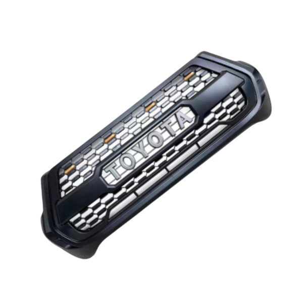 Toyota Rider ( 2021) LED Grill With Silver Lettering Matt Black