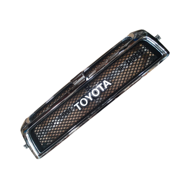 Toyota  Land Cruiser 79 &amp; 76 Series Grill Retro Style- Chrome