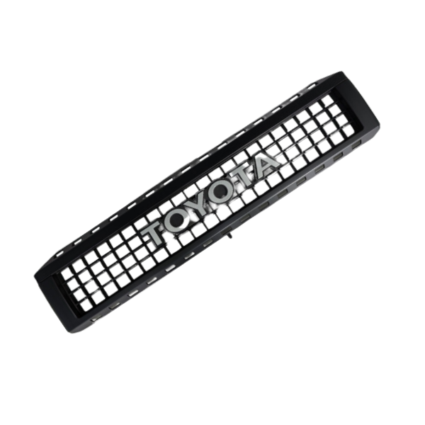 Toyota Land Cruiser 70 Series Square Mesh Grill Matt Black