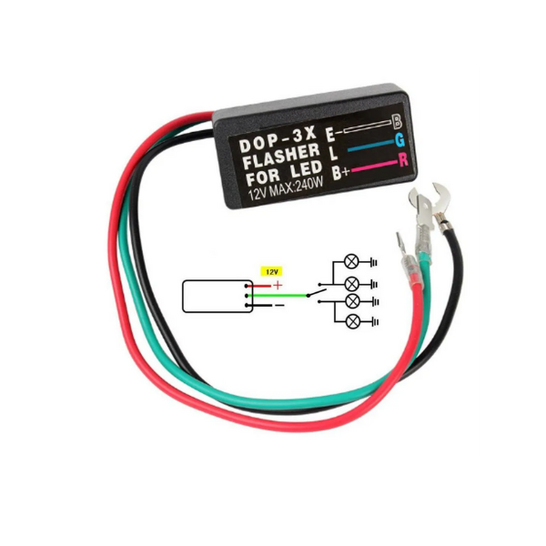 Flasher Unit For LED - the4x4store.co.za