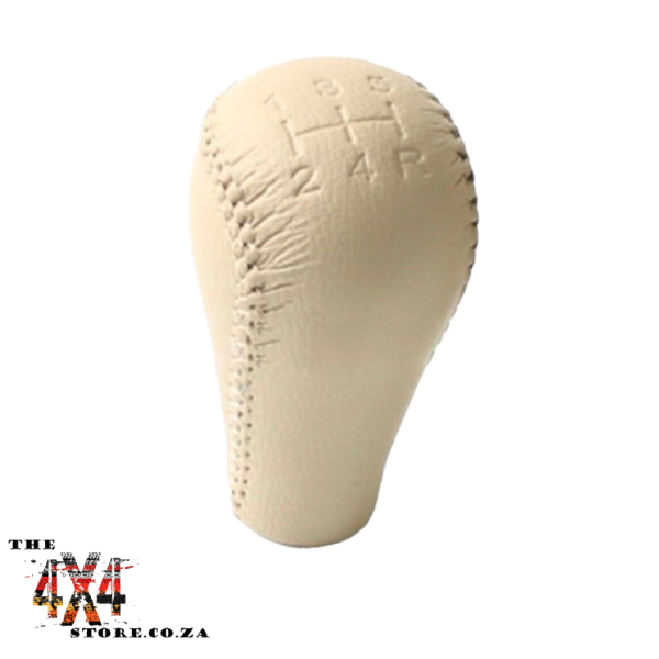 Toyota Hilux/Fortuner GD6 (2016) Leather Gear Knob - Sandy Beige