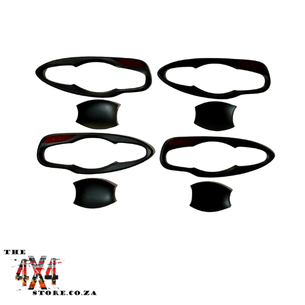 Toyota Revo (2016-2021) Door Handle Cups with Red Reflective Logo