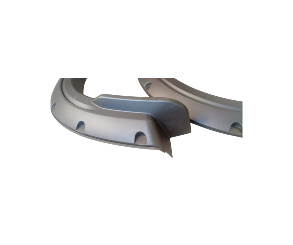 Ford Ranger Next Gen T9 2023+ (XLT ,XL,XLS)Fender Flares with build in Mudflap