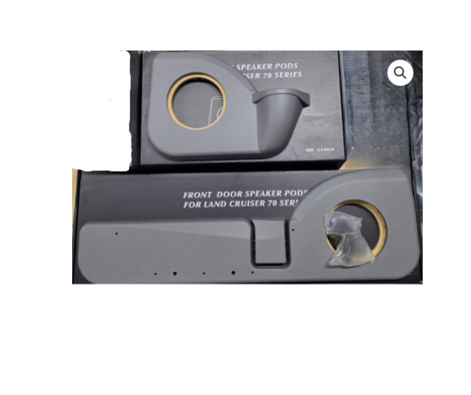 Toyota Land Cruiser 70 Series Front &amp; Rear door speaker pods