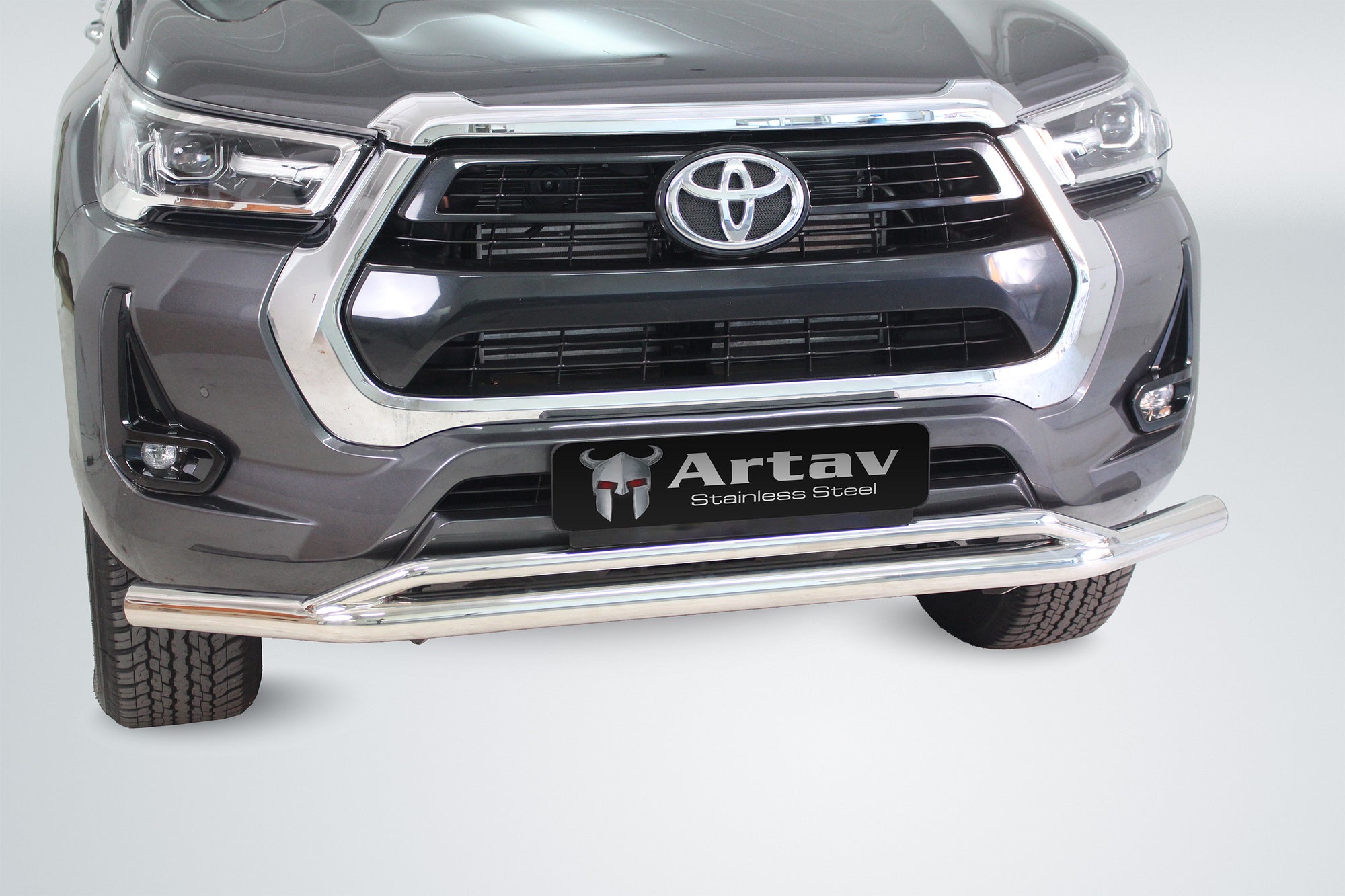 Toyota Hilux Front Styling Bar Stainless 2016+ 80089T