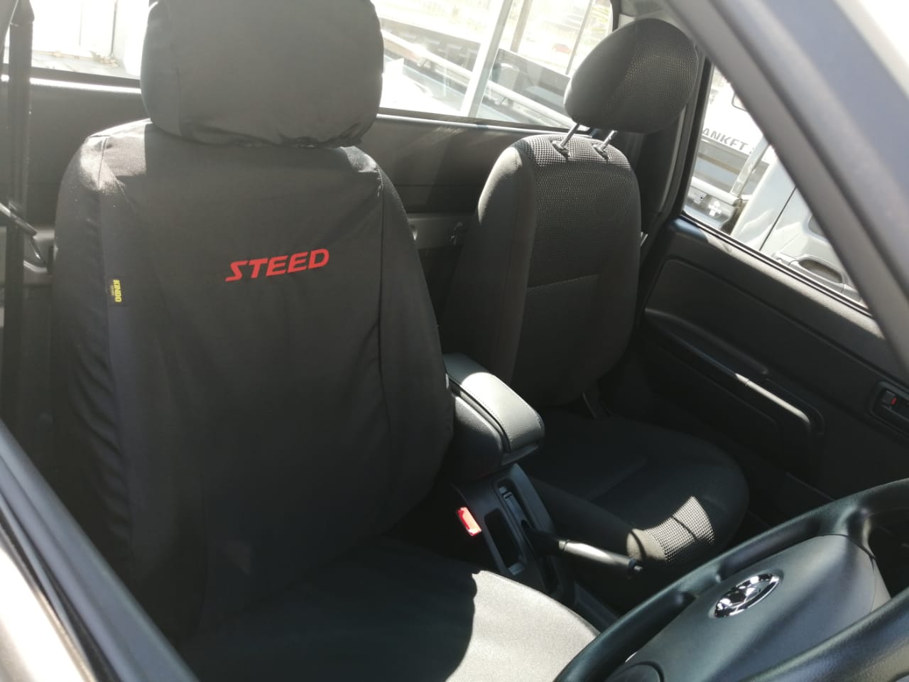 Kindo Seat Covers GWM Steed Single Cab (2014-2020) - Black