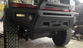 Toyota Land Cruiser 79  Series steel Front Bumper with lights