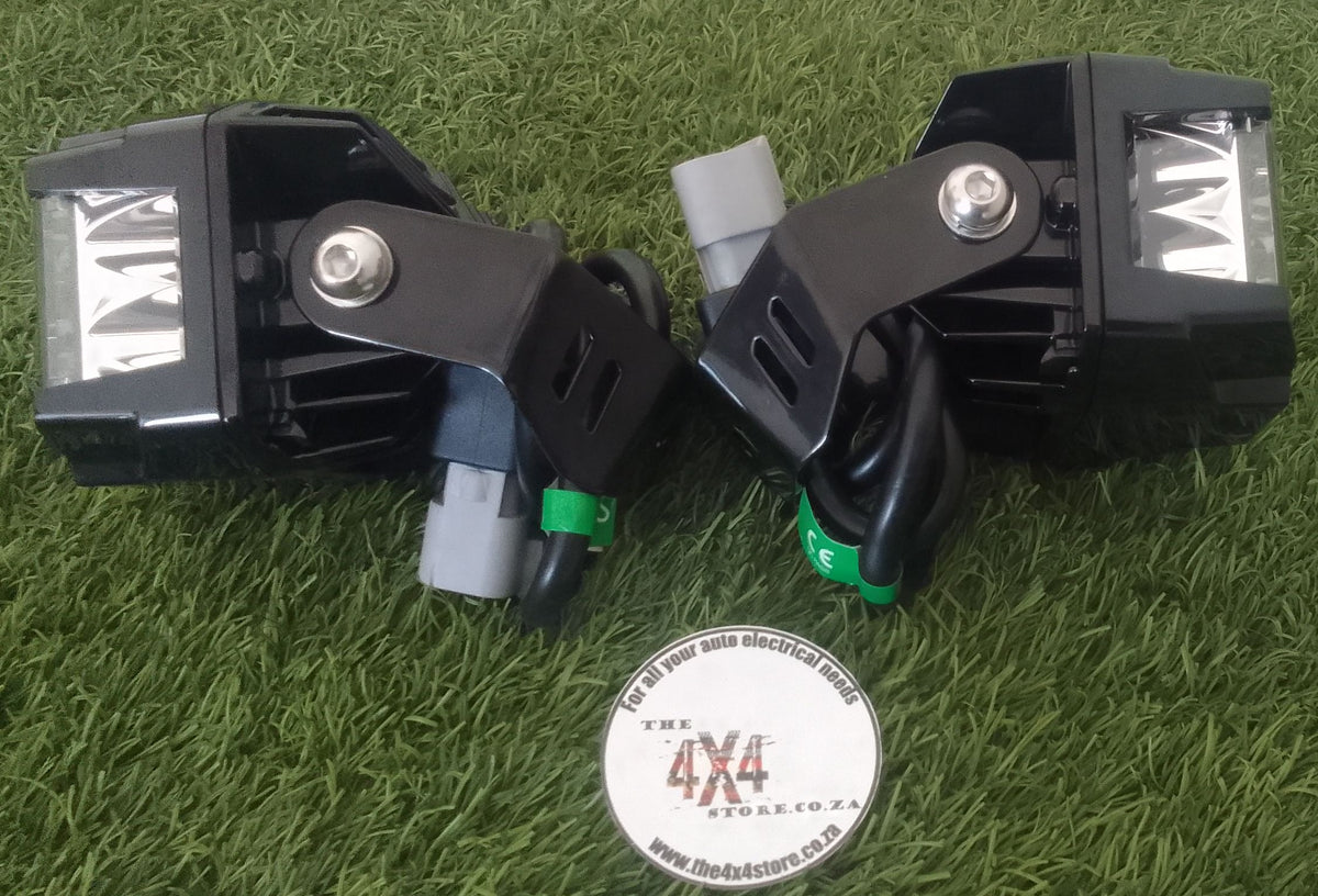 5 Inch 75 Watt Side Shooter LED Spotlight (set)(The 4X4 Store Logo)