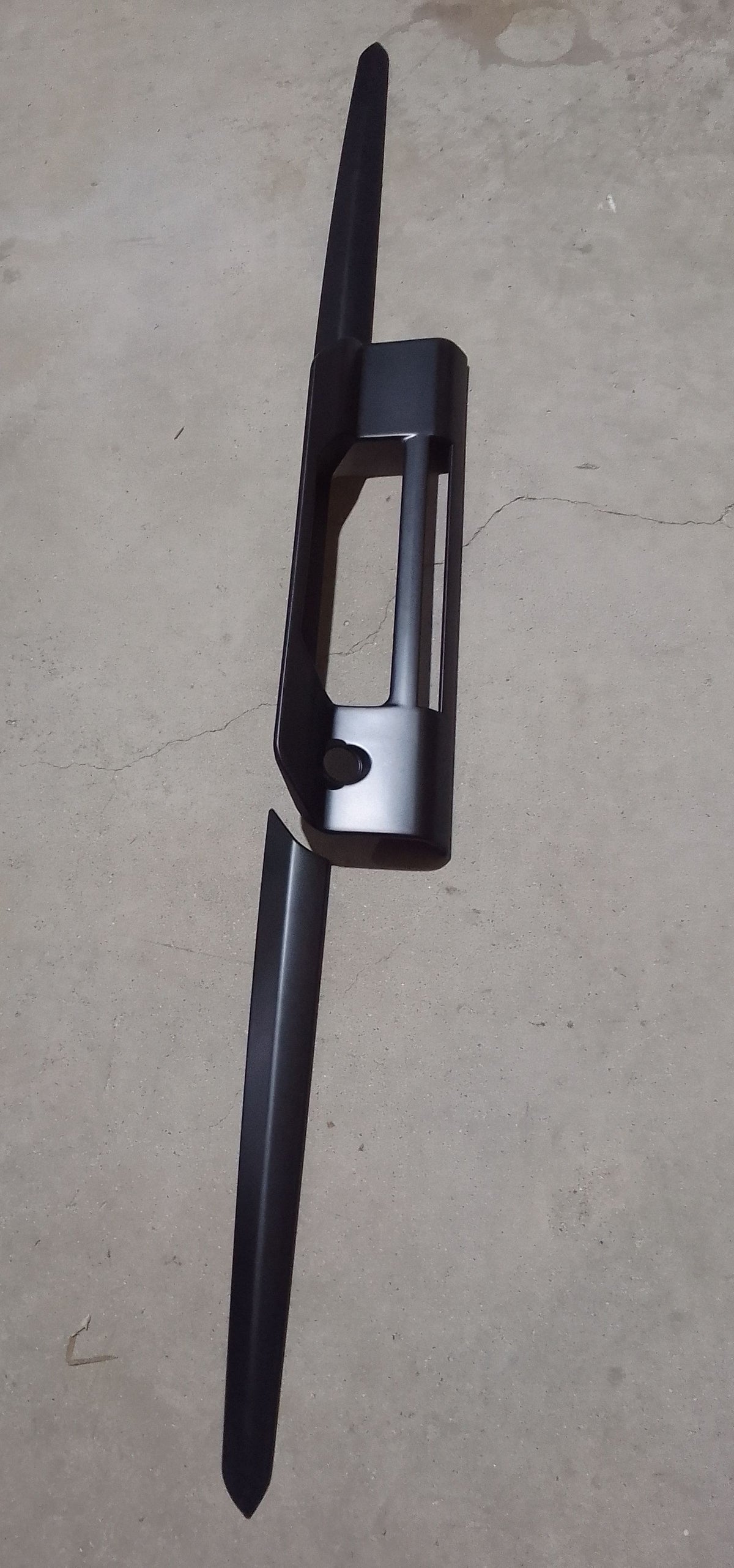 Ford Ranger Next Gen T9 Tailgate handle trim set. Matt black