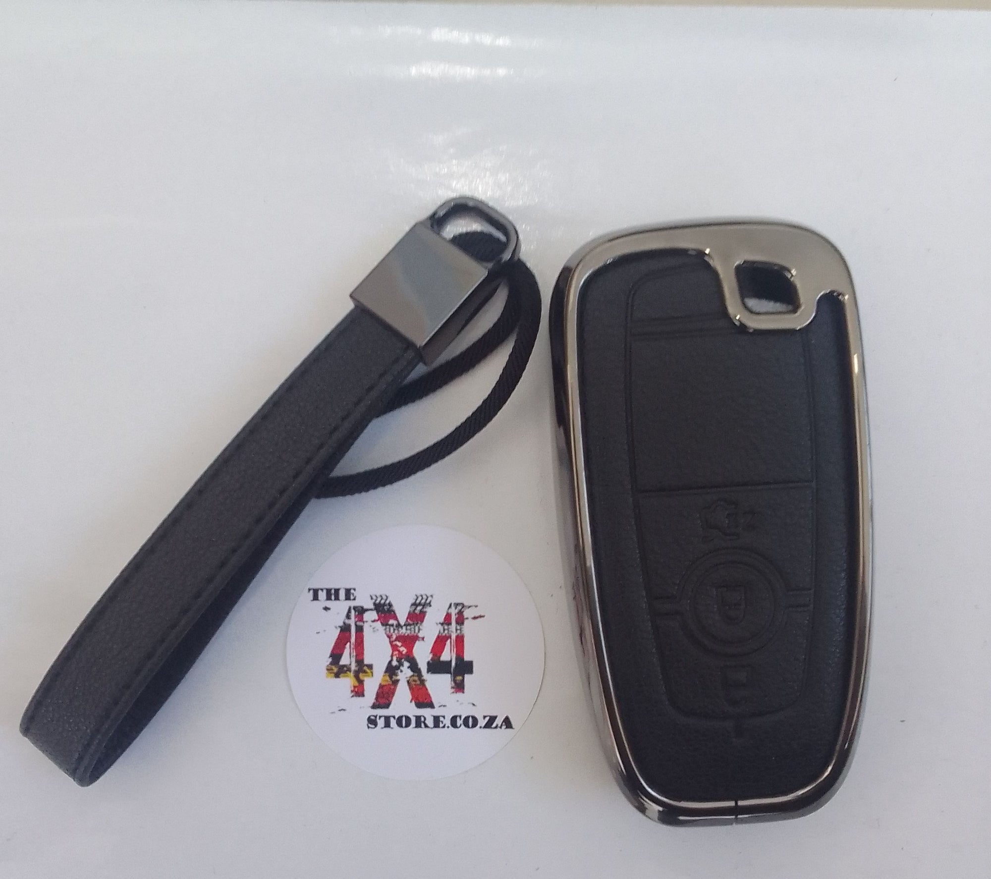 Ford Ranger 3 button key cover black & gunmetal