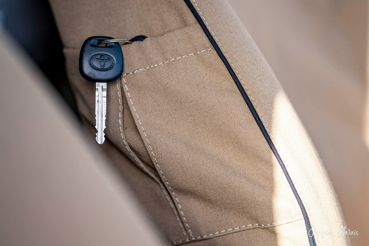 Tougher Seat Cover Land Cruiser 70 Series Double Cab (Two front seats &amp; rear bench)