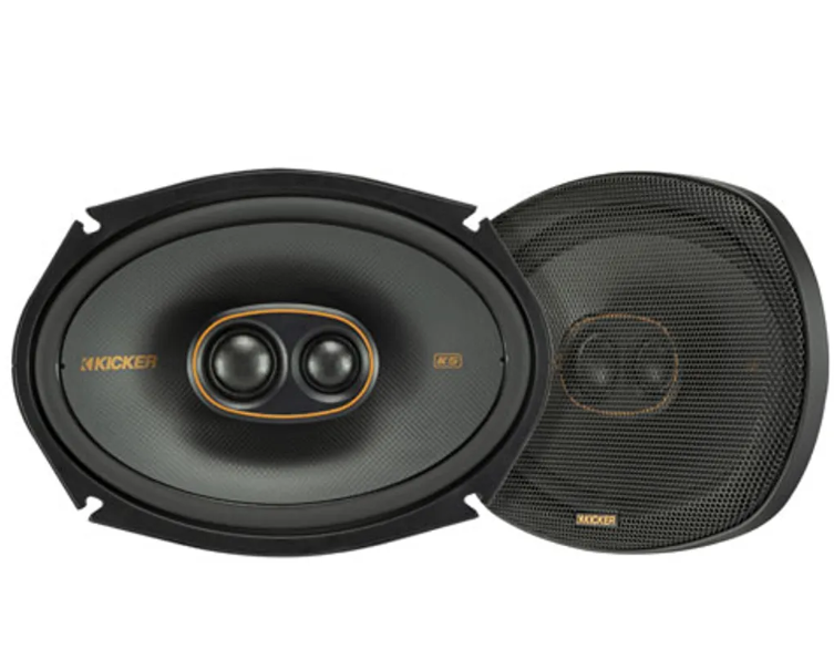 Kicker 47KSC69304 6x9 3-way KS Coaxial Speakers