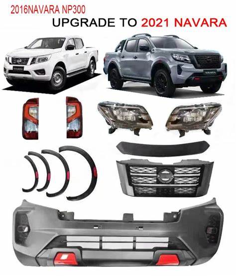 Nissan Navara 2016+ to Nissan Navara 2021+ Facelift Kit