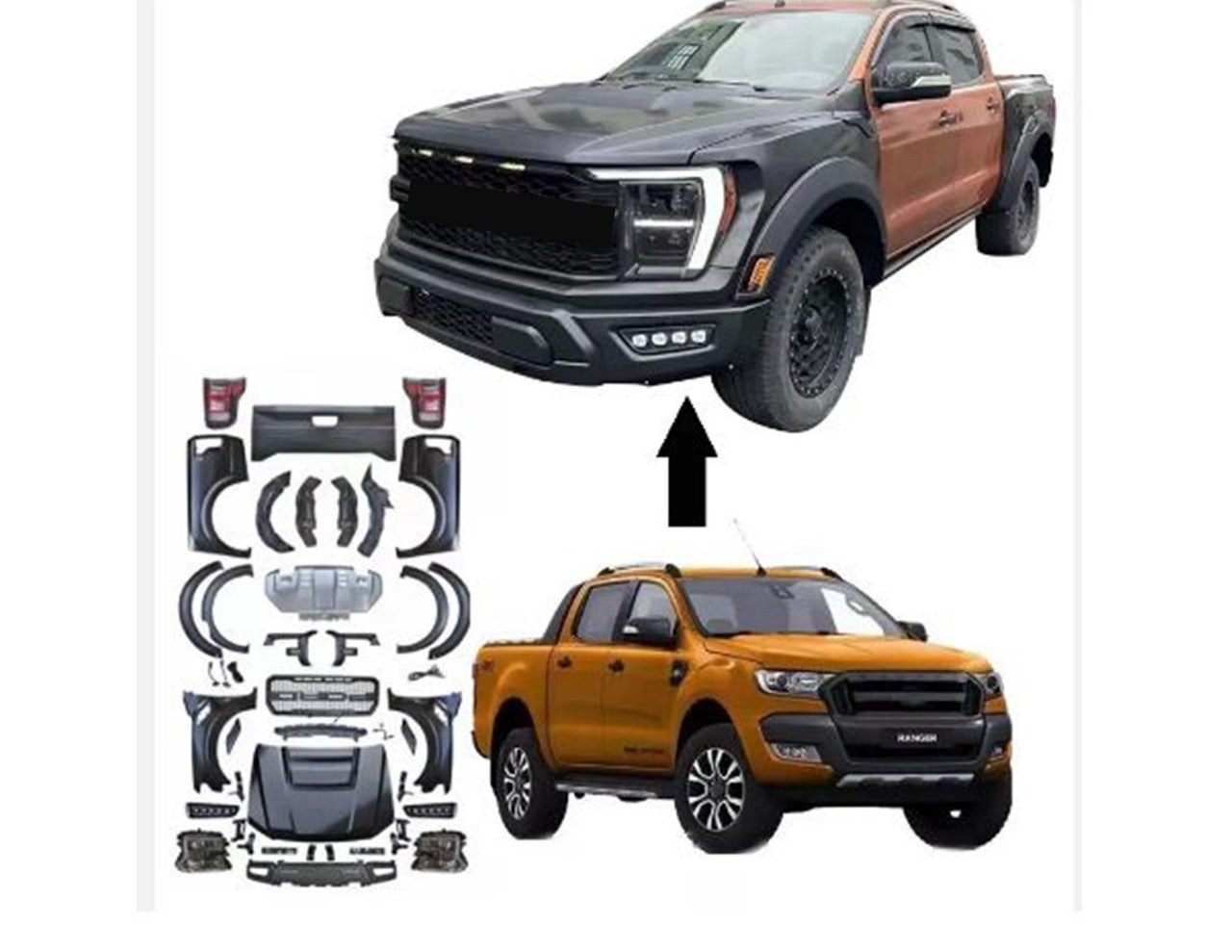 Ford Ranger Raptor Conversion Kit Ford Ranger Raptor Full Body