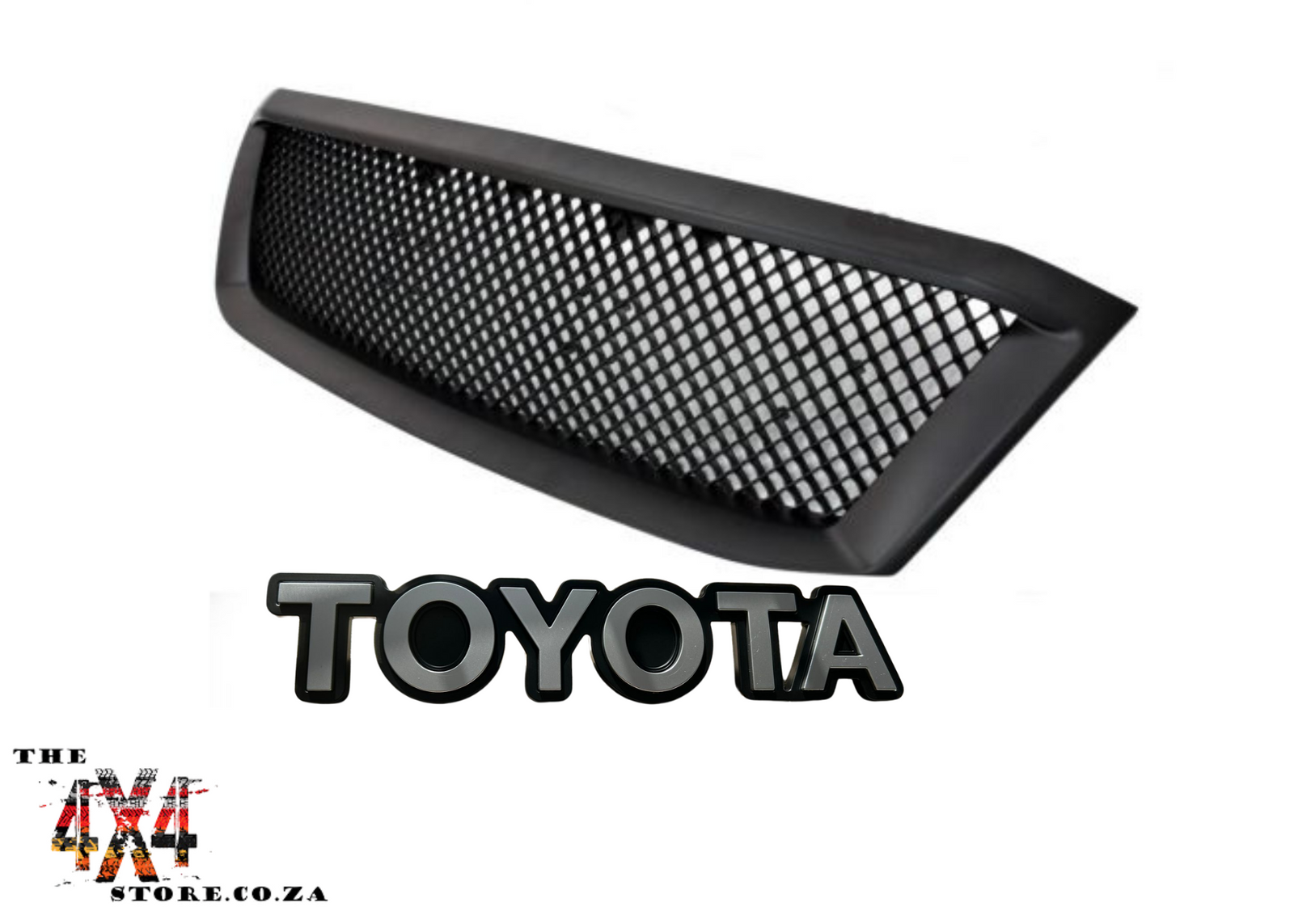Toyota Hilux Vigo (2005-2011) Grill Matt Black