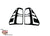 Toyota Hilux GD6 (2016-2020) Tail Light Trim Matt Black