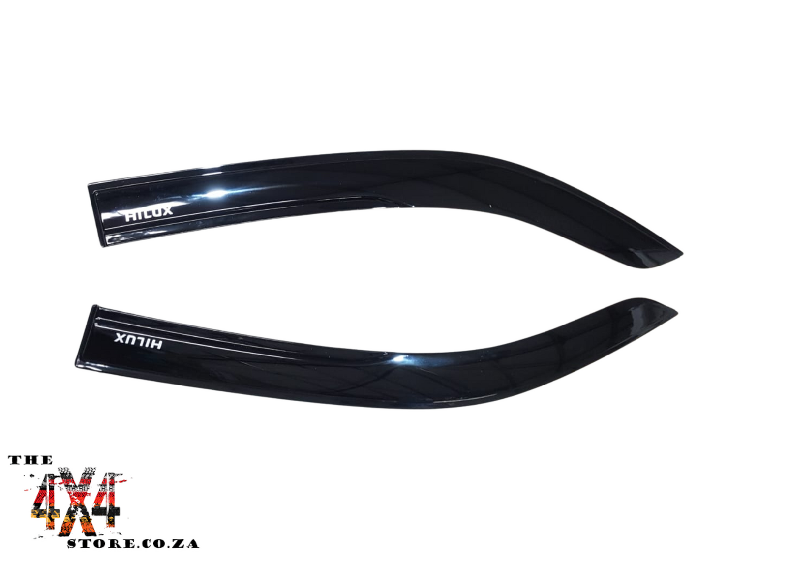 Toyota Hilux GD6 (2016-2024) Weather Guards (Single Cab) Gloss Black