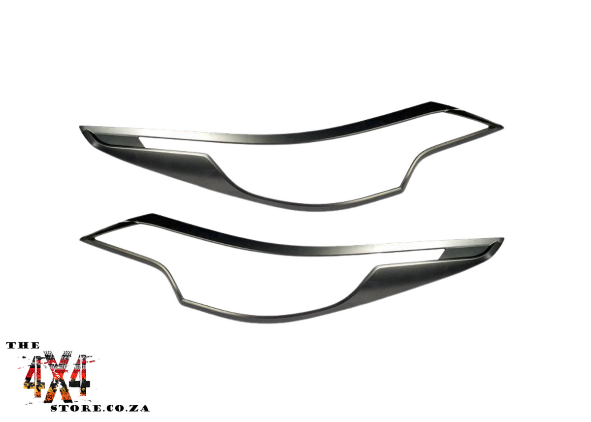 Toyota Fortuner (2016+) Head Light Trim High Level Matt Black