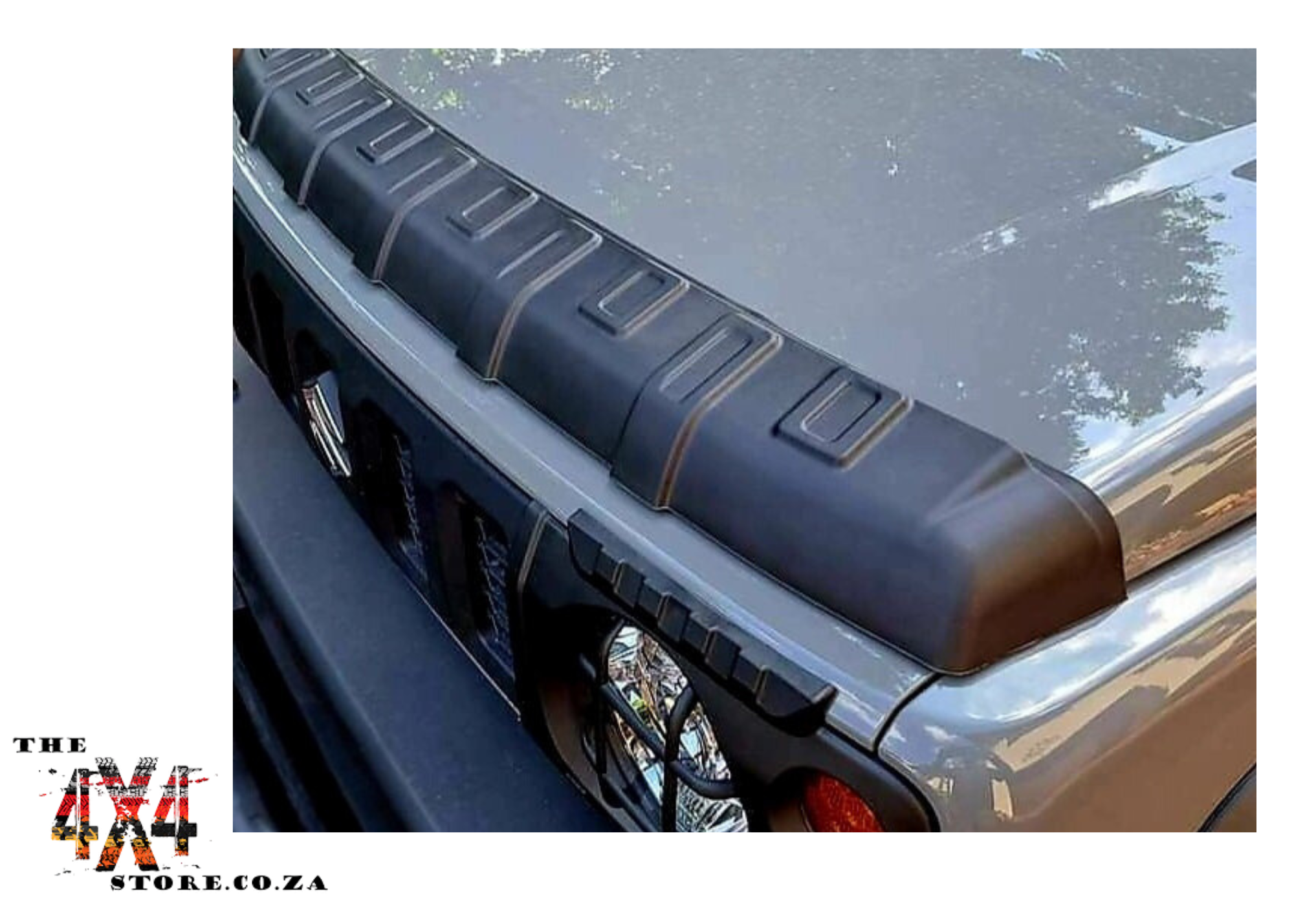 Suzuki Jimny Gen 4 Bonnet Guard — Matt Black Aggressive