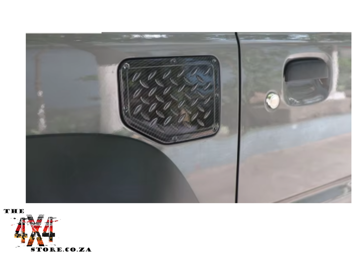 Suzuki Jimny Generation 4 2019+ (3Door)  Fuel Tank Cover Carbon Fiber (look a like)