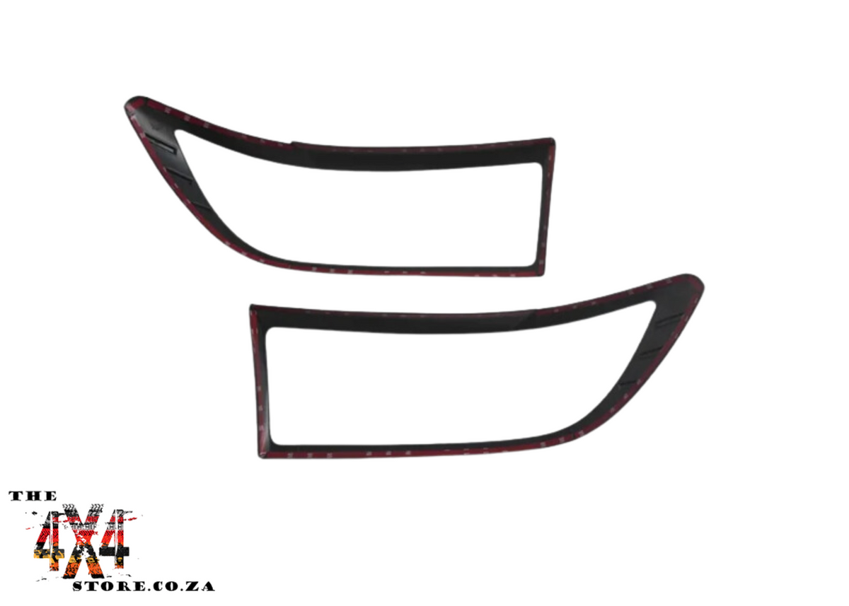 GWM P Series Passenger (2021-2023) &amp; P300  Head Light Trim Matt Black