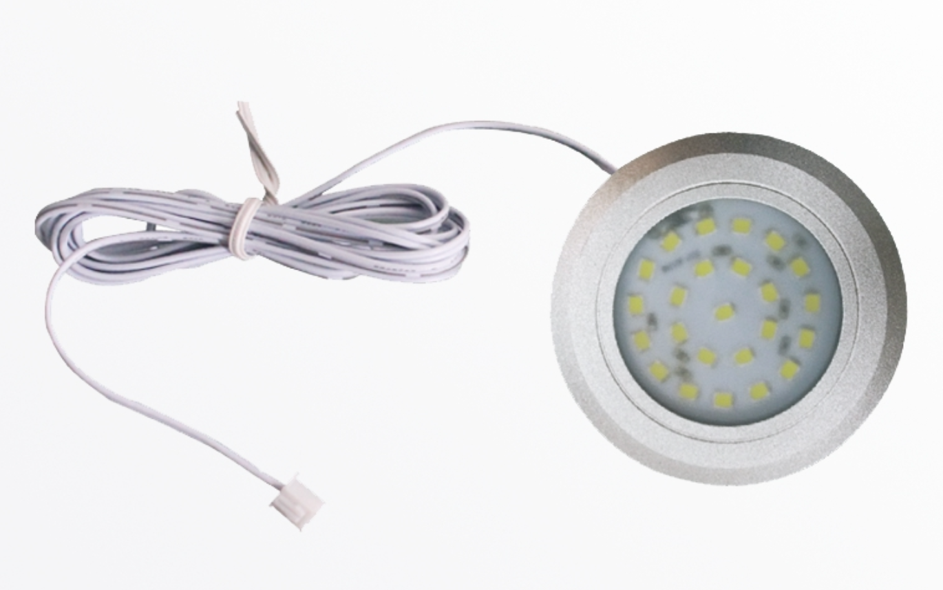 2W Flush Mount Cool White LED Light 12V