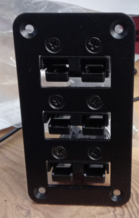 Triple Brad Harrison Panel Connector