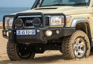 The 4x4 Store Limited Edition Anniversary Mesh Grill - Toyota Land Cruiser 76, 78 & 79 Series
