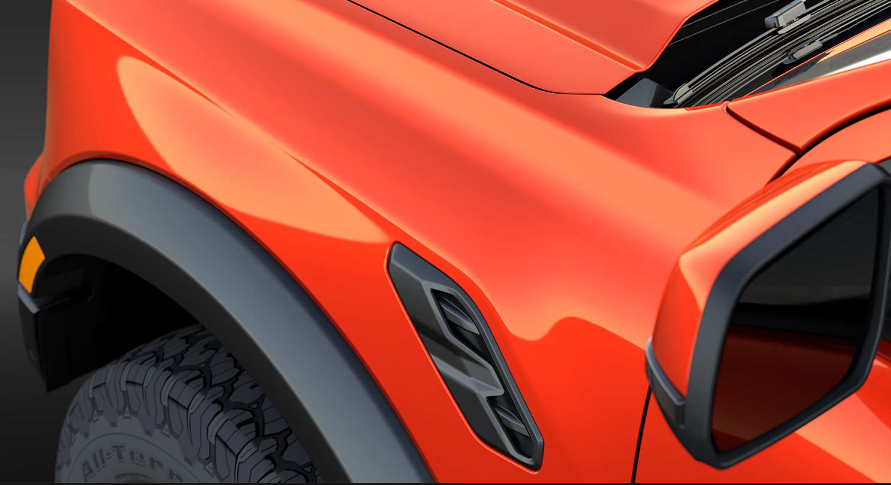 Ford Ranger Next Gen (2022-2024) Fender Vents