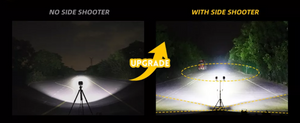 The 4X4 Store 5" 75 Watt side shooter LED spotlight (set)