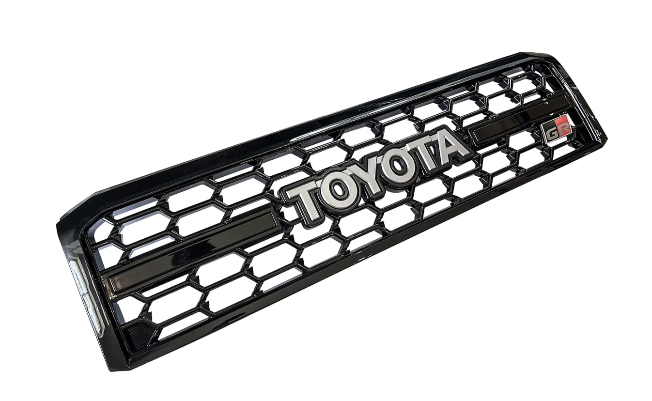 Toyota Land Cruiser 70 Series  GR Grill Gloss Black
