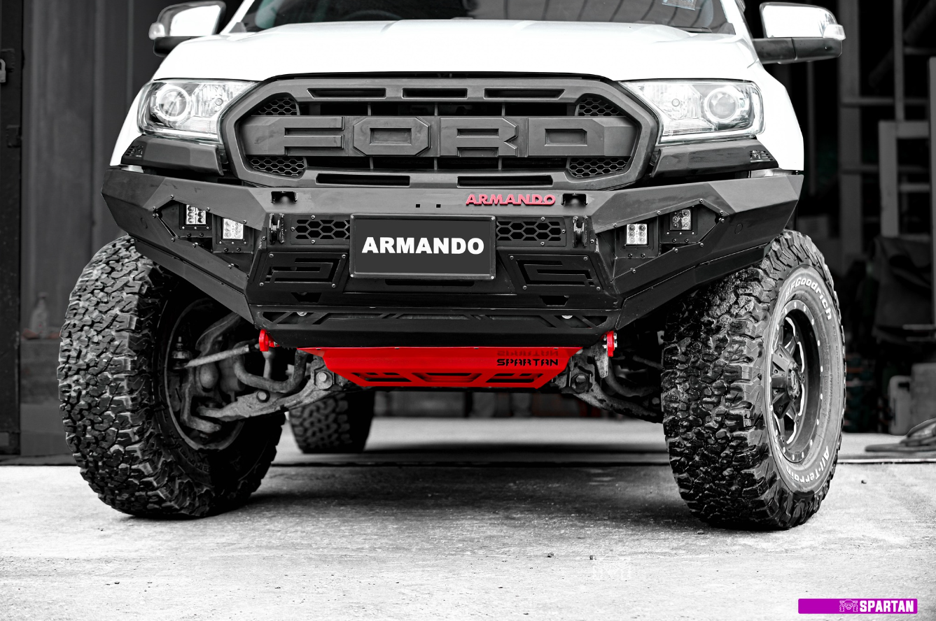 Ford Ranger (2012-2022) Spartan Armando Front Steel Bumper