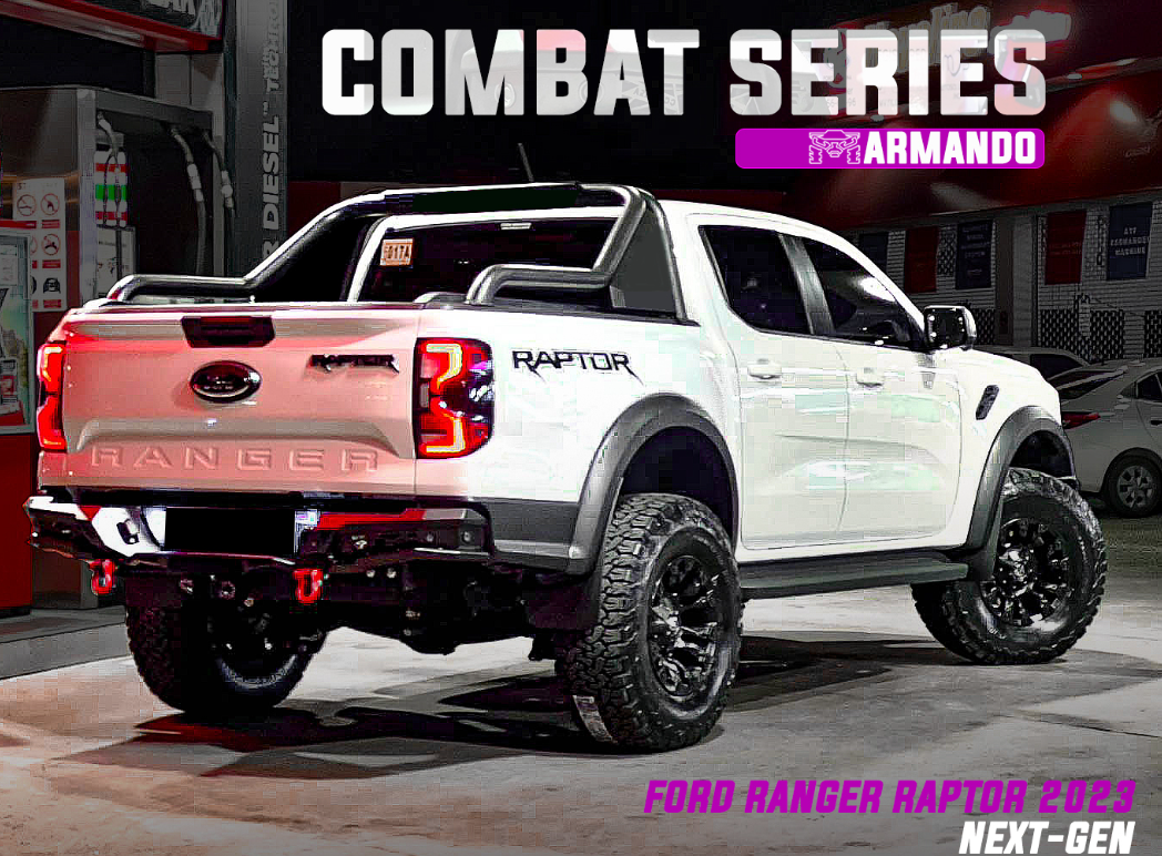 Ford Ranger Next Gen 2022+ Armando Combat rear steel bumper