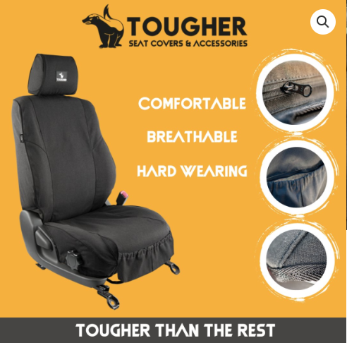 Tougher Seat Cover - Ford Ranger T6/T7/T8 Single Cab