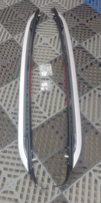Ford Ranger Next Gen T9 Silver Roof rails (Bolt-on) - the4x4store.co.za