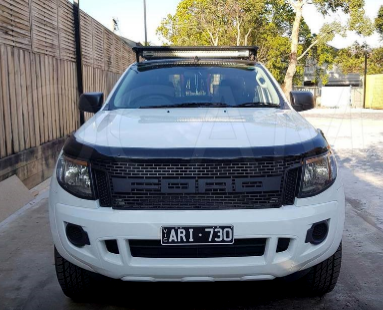 thumbnail image 2 of AIRPLEX Matt Black Removable Bonnet Protector For Ford Ranger T6.2 (2022+) - VC49FO0302 2 of 5