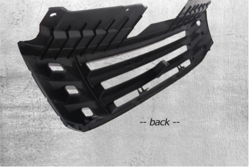 Isuzu Dmax (2012-2015) Grill Matt Black