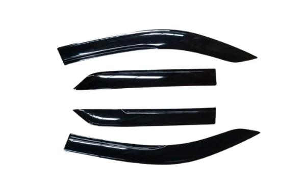 Toyota Fortuner (2005-2015) Weather Guards Gloss Black