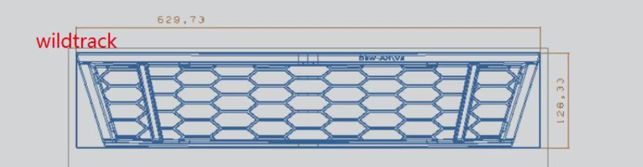 Ford Ranger Next Gen Wildtrak/Everest Wildtrak Intercooler Protector Grill