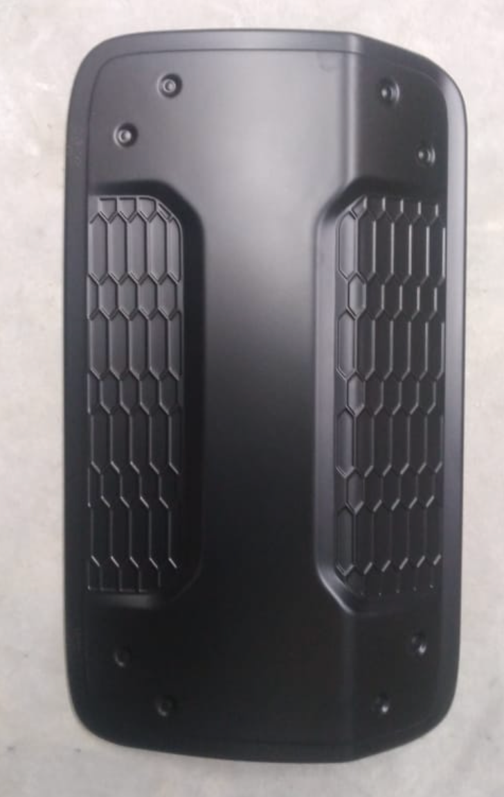 Mitsubishi Triton 2025 Fuel Flap Cover With Out Logo Matt Black