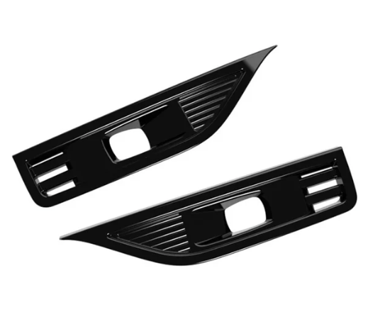 BYD SHARK  Front Bumper Fog Light Cover Trim Gloss Black
