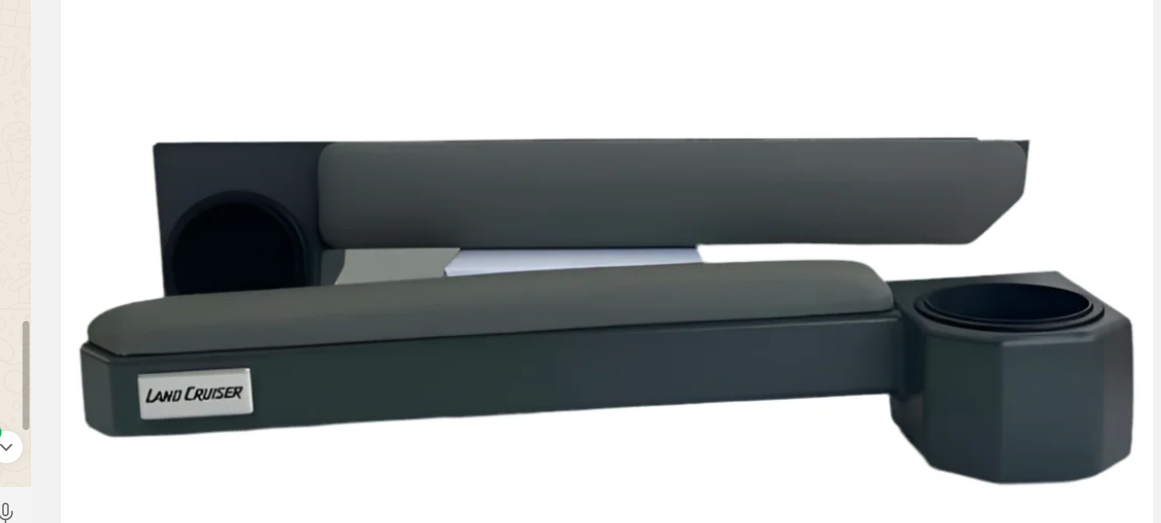 Toyota Land Cruiser Arm rest (Black)