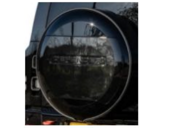 Land Rover Defender 110 Spare wheel Cover Gloss Black