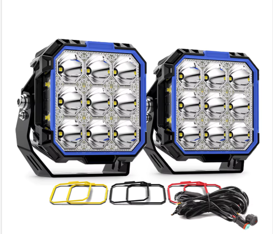 5inch 260watt  Side Shooter LED Pod Lights With White&Amber DRL