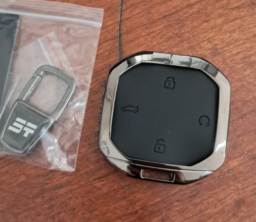 Jetour - Metal Key Case Cover With Keyring